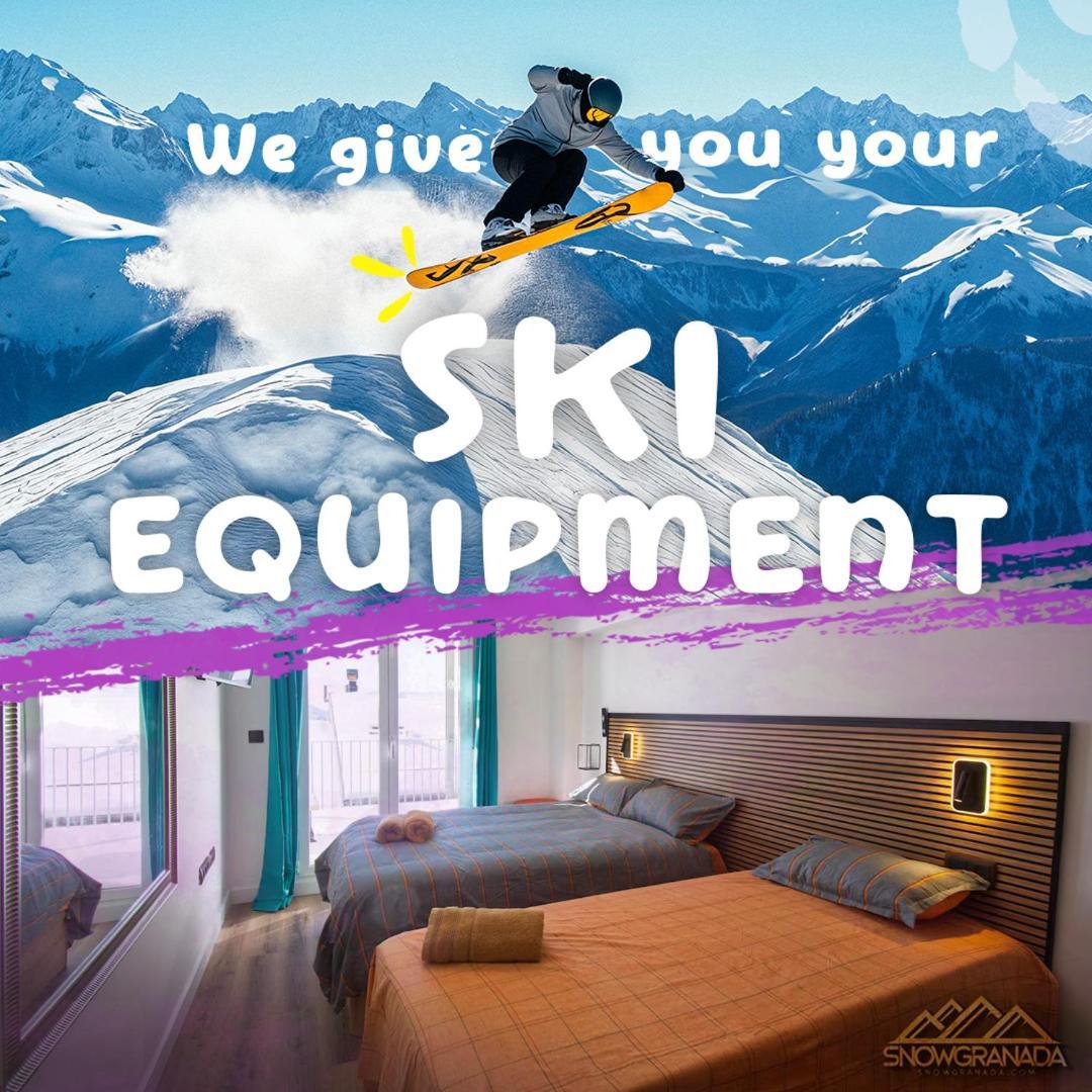 Snowgranada Hight Level Galatino Apartment Sierra Nevada Bagian luar foto